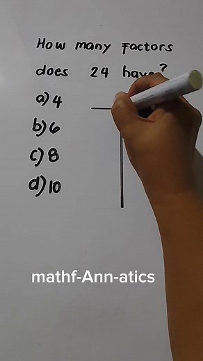 23K views · 213 reactions | Basics are basic ✌️ #learning #maths #factors #easy #basic #fbreels2025ツ #review | Math Fannatics | Facebook