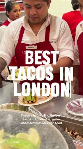 Los mejores tacos en Londres: Descubre dónde encontrarlos