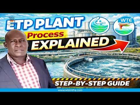 Industrial Effluent Treatment Plant in Africa | Complete ETP Process From Raw Water to Treated Water
