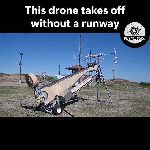 Drone Launched Without Runway 😳 | Military Catapult System