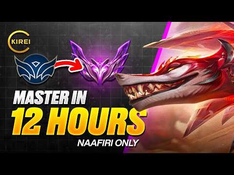 UNRANKED to MASTER in 12 Hours - Naafiri Gameplay Guide