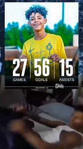 Cristiano Ronaldo Junior stats with Al Nassr U-15 🥹🔥🥶 #Junior #alnassr #cristiano #kostumbolaprintt #kostumbolaprinting #love #football #india #cristianoronaldo #messi #alnassrfc #SaudiProfessionalLeague | Ronaldo jnr