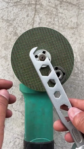 Angle grinder modified with pressure plate protective cover #Hardware tools #High-