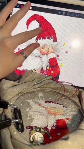 Fast & Easy Christmas Cross Stitch Pattern #art #freeembroiderypattern #embroidery