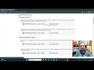 Oposiciones Administración Local ¿Dónde las busco?