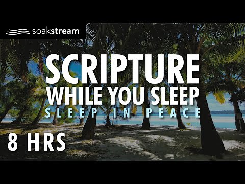 PLAY THIS WHILE YOU SLEEP | SLEEP WITH GOD'S WORD | 100+ Bible Verses For Sleep