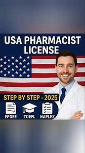 “USA Pharmacist License Process 2025 – Step by Step