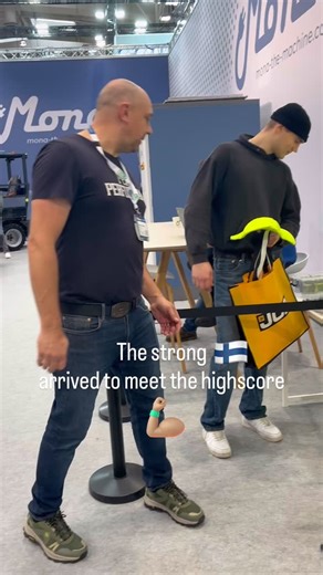 The strong Finns arrived to meet the Highscore! Meet us at the Agritechnica 2025! #Monamotors #strong #highscore #monathemachine #hoflader | Mona The Machine