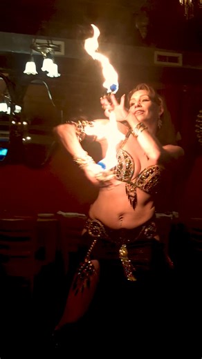 54K views · 10K reactions | Three sets of belly dance last night, and I decided to add in some fire! ;) #safiyanawaarperformingartist #safiyanawaar #evententertainment #professionalentertainment #bellydanceartist #bellydancer #weddinginspiration #weddingentertainment #bellydancelexington #eventplanning #eventvenue #bellydancekentucky #dancersforhire #beautifulwoman #raqssharqi #improvdance #MirageKnoxville #firedancer | Safiya Nawaar Performing Artist | Facebook