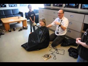 Amy getting vacuum packed