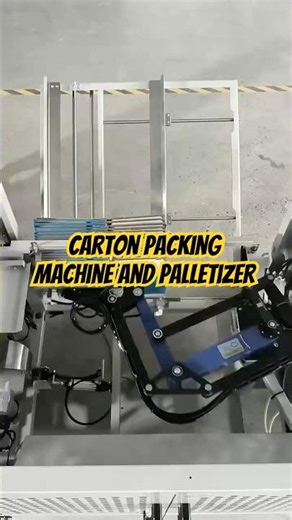 Automatic carton opening machine and palletizer machine