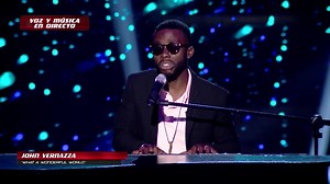 EXCEPTIONAL talent sings an OUTSTANDING COVER of Louis Armstrong's 'What a Wonderful World' | The Voice Global