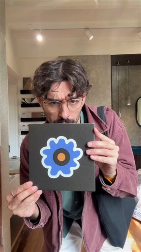 Pop tile pattern in repeat, elevated by a bold orange accent — pure visual rhythm. Wow effect guaranteed! @dimitrios_kyrkos | Textures and Tiles