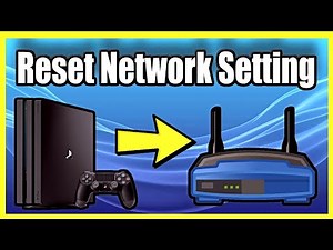 How to Reset PS4 Network Settings + Forget Network Settings! (Must See!)