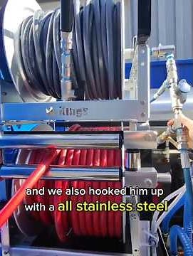 Garbage Bin Cleaning Truck Full Upgrade You NEED TO SEE! #pressurewashing