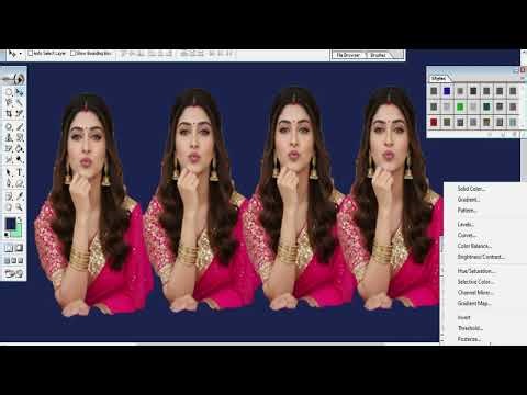 After croping Gradient Map Tool aply the four imager