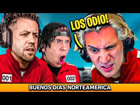XQC EXPLOTA CONTRA LOS SQUID GAMES 4 🤬