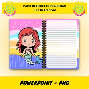 Princess Notebook Pack - Etsy