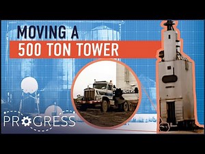 How Can These Trucks Pull 500 Ton Towers Across Town? | Huge Moves