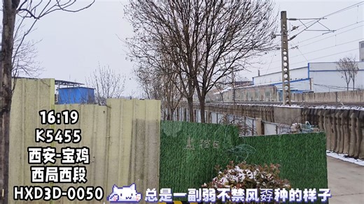 【元旦首拍】K5455通过兴平站