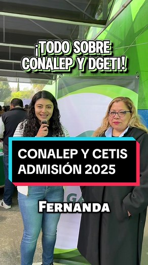 Proceso de Ingreso para CONALEP y CETIS 2025