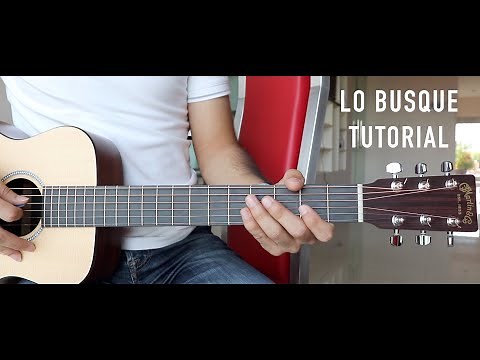 Como tocar "Lo busque" ( TUTORIAL ) 🎸
