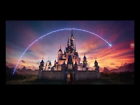 disney 2024 logo with "ice princess" theme