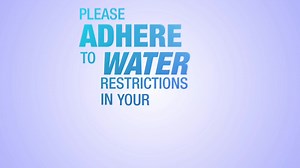 #SaveWater by adhering to water restrictions in your area. South Africa is a water scarce country. | Department of Water and Sanitation South Africa