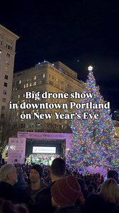152K views · 1.4K reactions | A big drone light show is set for downtown Portland on New Year’s Eve. There will be two shows at Rhe Square: One at 9pm and another at midnight. The festivities will also include a dance party. It runs from 8pm to around 12:30am. | Portland Mercury | Facebook