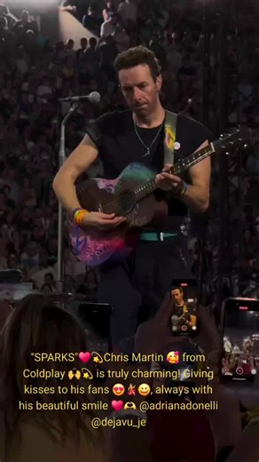 Chris Martin's Charms at Coldplay Concert
