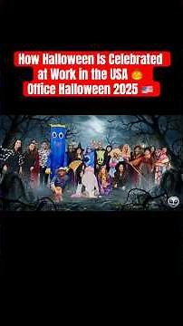 How Halloween Is Celebrated at Work in the USA 🎃 | Office Halloween 2025 🇺🇸
