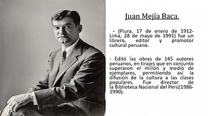 BIOGRAFÍA EN VIDEO DE JOSÉ MARÍA ARGUEDAS.