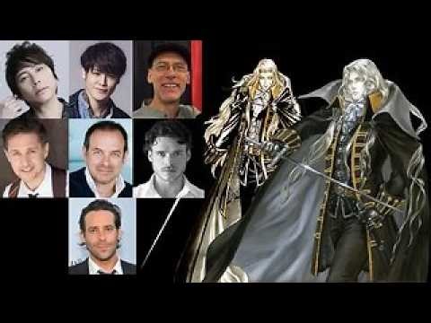 Video Game Voice Comparison- Alucard (Castlevania)