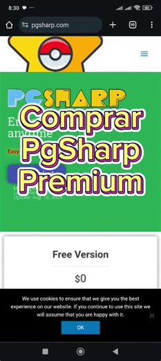 Cómo comprar pgsharp premium para Pokémon Go #pgsharp #rayquaza #legacyfly #pokemongo #pokemon #pokemontiktok #pikachu #pokemonlegends #pokemonfan #pokemonshiny #shiny #incursion #pokemoncommunity