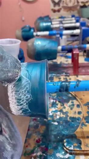 Hand Poured Resin Art Coffee Mug: Beach Inspired Glassware With Real Sand - Etsy