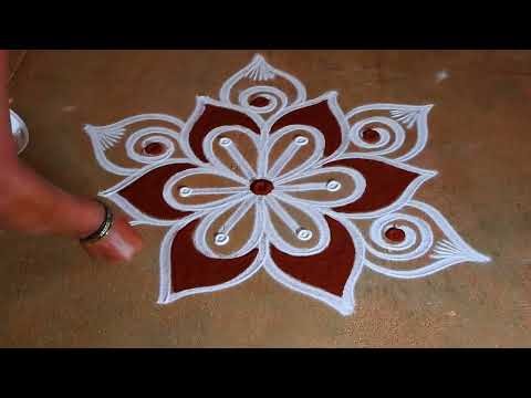 ugadi special🌹 special padi kolam 3*2 🌹pandaga muggulu designs 🌹 padi kolam designs