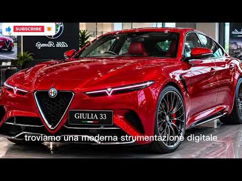 2027 Alfa Romeo Giulia 33 – La Nuova Berlina Italiana con Prestazioni da Fighter Jet! 🔥🇮🇹