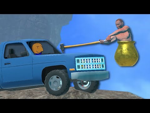 This New Getting Over It Map is EVEN HARDER! (Cliffhanger Mod)