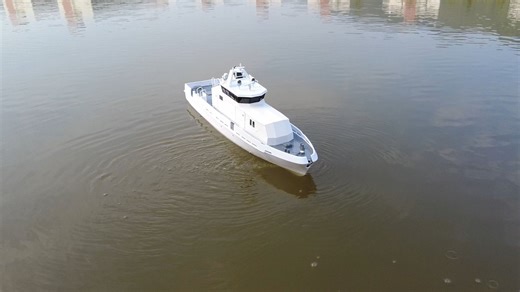 玩一下船模侧推