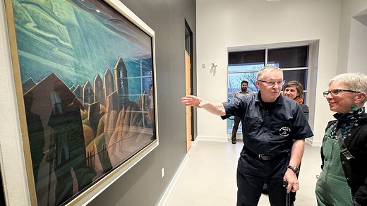 Iconic painting back home in Cape Breton