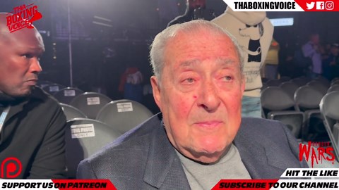 "WE'LL HAVE SERIOUS TALKS" BOB ARUM ON TOP RANK & ESPN DEAL