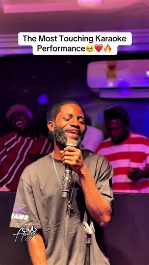 He got us all in tears🥺❤️🔥RIP to the legend Daddy Lumba🕊️#fyp #karaoke #party #sing #clubhouse