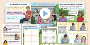 LKS2 Active Listening Resource Pack
