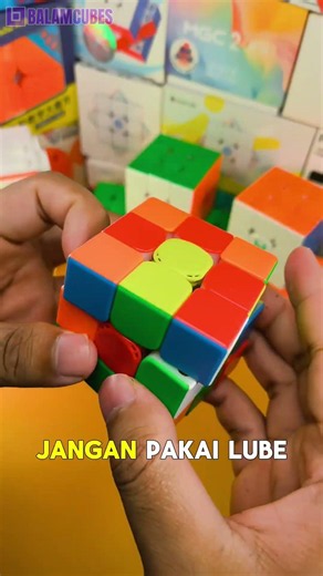 Hal yang bikin cube terasa berat dan macet #rubikscube #rubik #cube