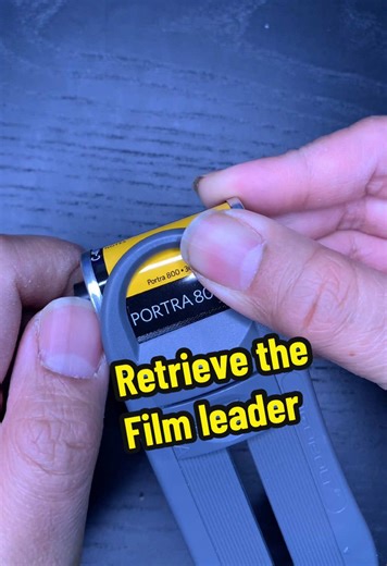 There are a ton of hacks out there how to retrieve a film leader, but in my experience the most convenient way is to use a film leader retriever tool. I demonstrate how to do this and that even with this tool it takes sometimesa couple of tries to get the leader out of the film canister. #filmphotography #filmisnotdead #photography