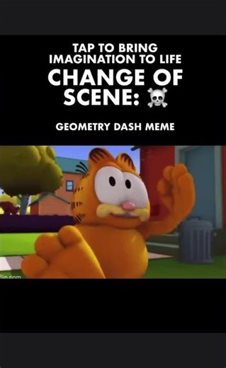 RUN #geometrydash #shorts #funny #memes #geometrydashmemes #youtubeshorts #garfield #fyp #viral #wow