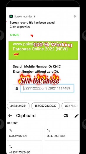 SIM Database: Access Minahil SIM Data Easily