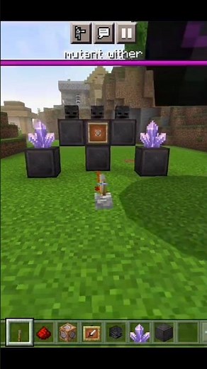 How to Spawn Mutant Mobs in Minecraft 😳#mutant #mobs #minecraft