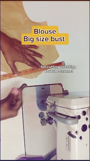 Manonmani on Instagram: "🏆Blouse front big bust size அளவுகள் 👌 #blousefrontsidedart #bustshape #tamiltailor"