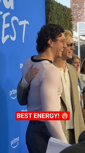 Stephen Kalyn and Belmont Cameli bringing the best energy to #ObsessedFest 🥰💕#offcampus #primevideo
